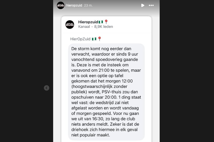 De post van HierOpZuid