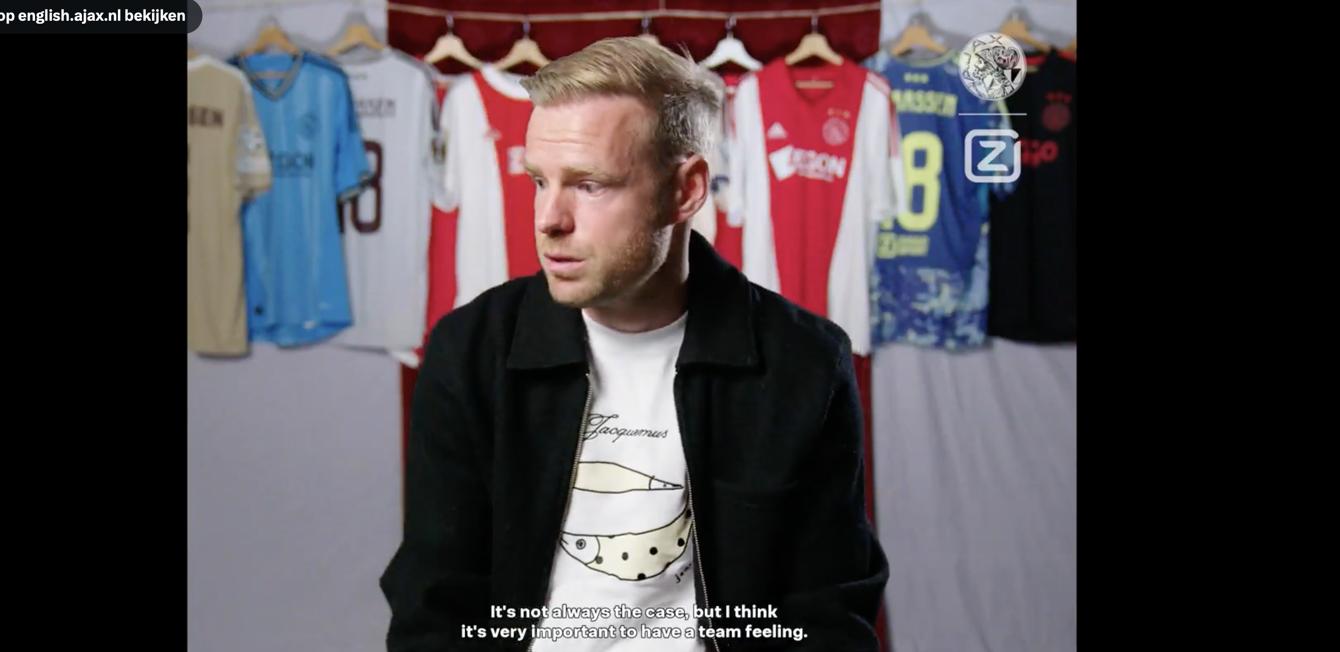 Een emotionele Davy Klaassen