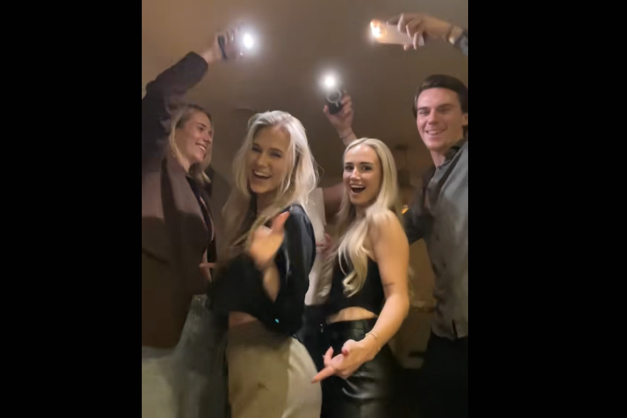 Daan Rots op een TikTok-video