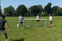 Mees Hilgers traint met Kian Fitz-Jim en Donny van de Beek