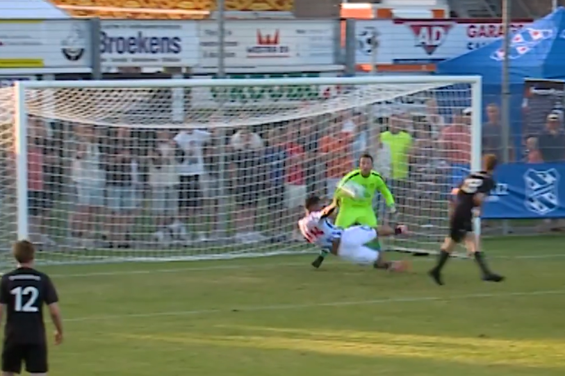 VIDEO | Zakaria El Kachati scoort halve omhaal voor SC Heerenveen