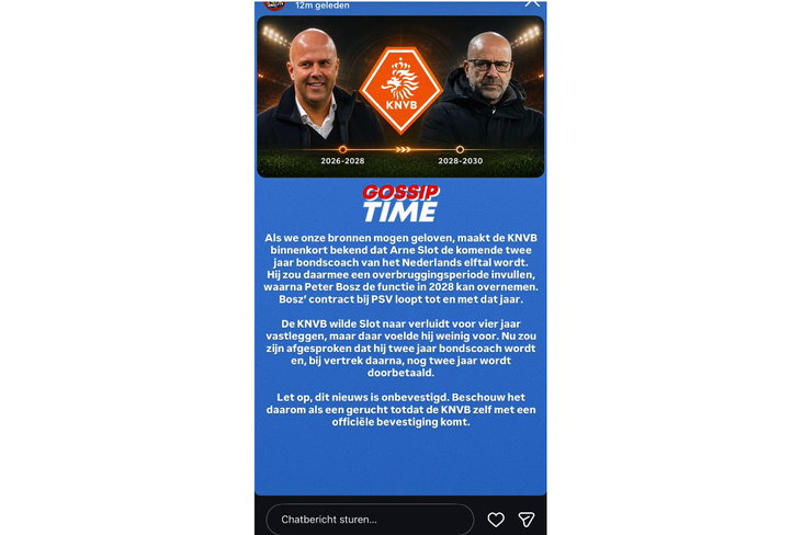 Reality FBI komt met nieuws over Arne Slot en Peter Bosz