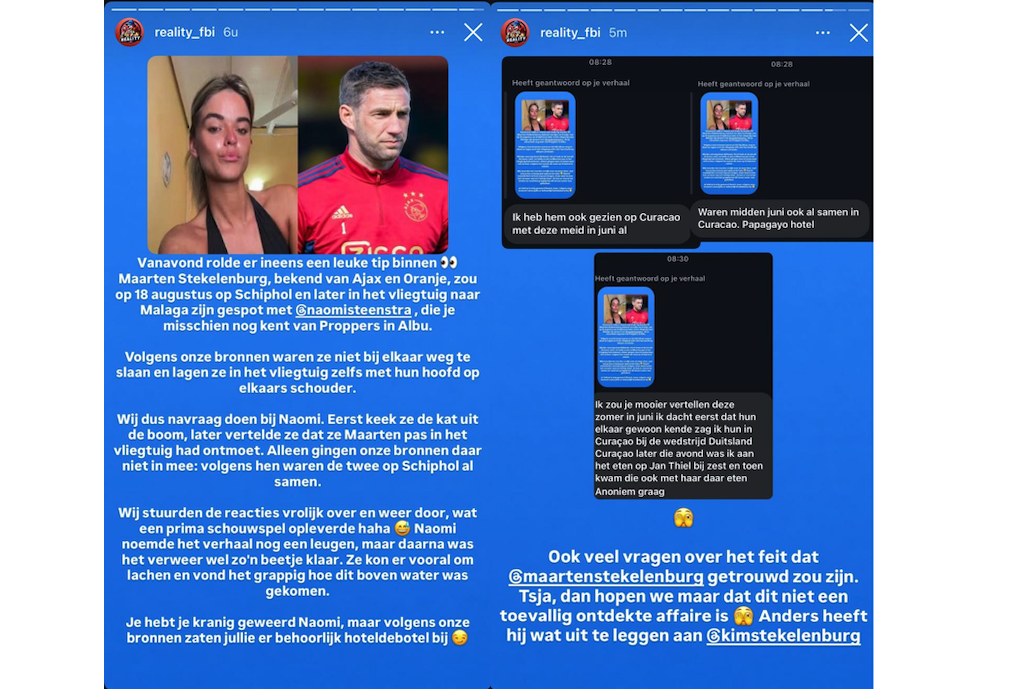 Juice rondom Maarten Stekelenburg