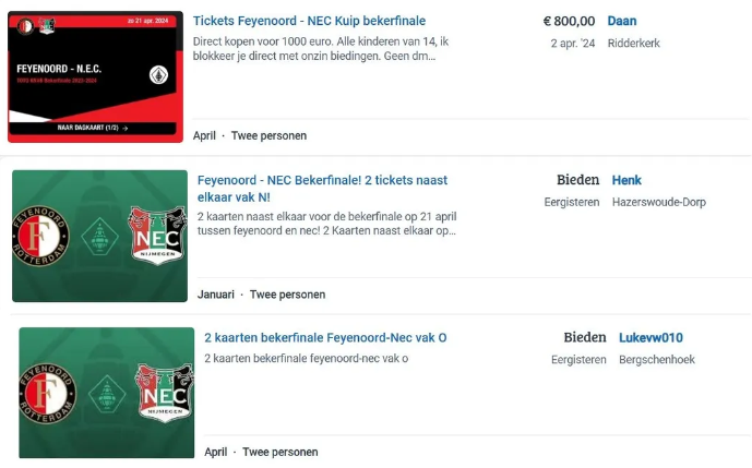 Screenshot Marktplaats