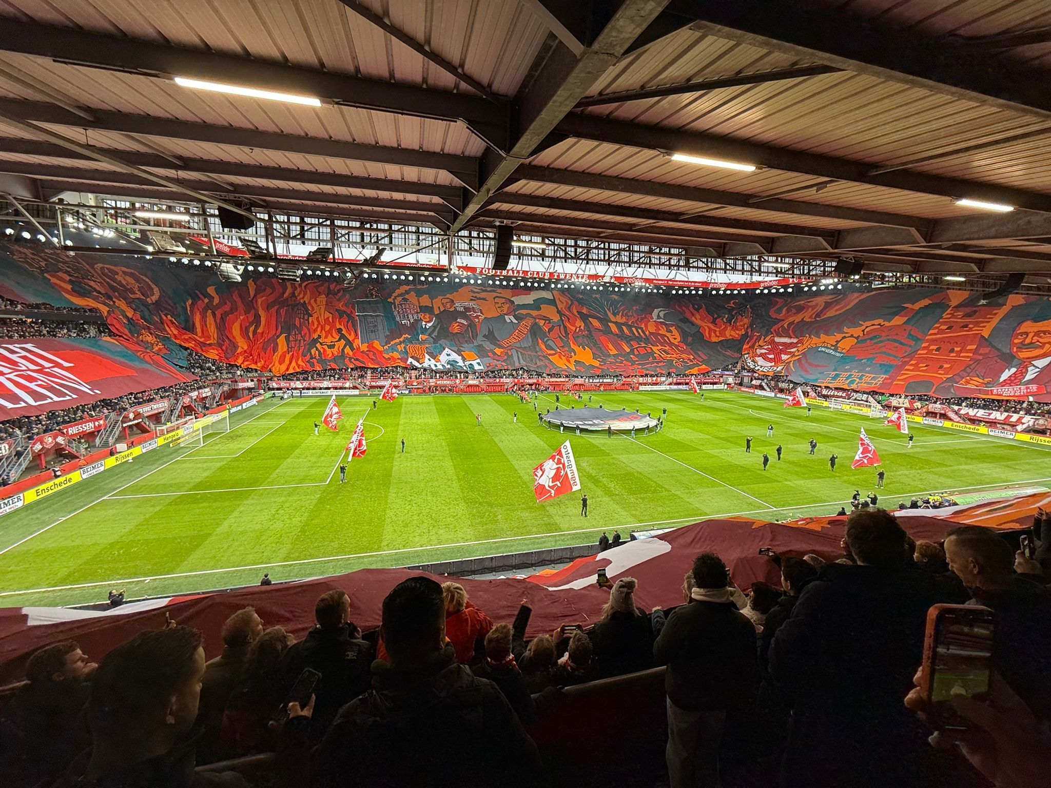 Sfeeractie in de Grolsch Veste