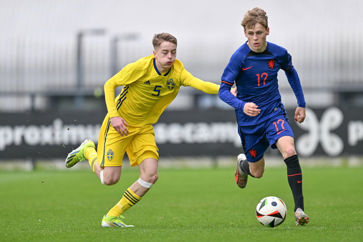 Sil Blokhuis bij Oranje O16