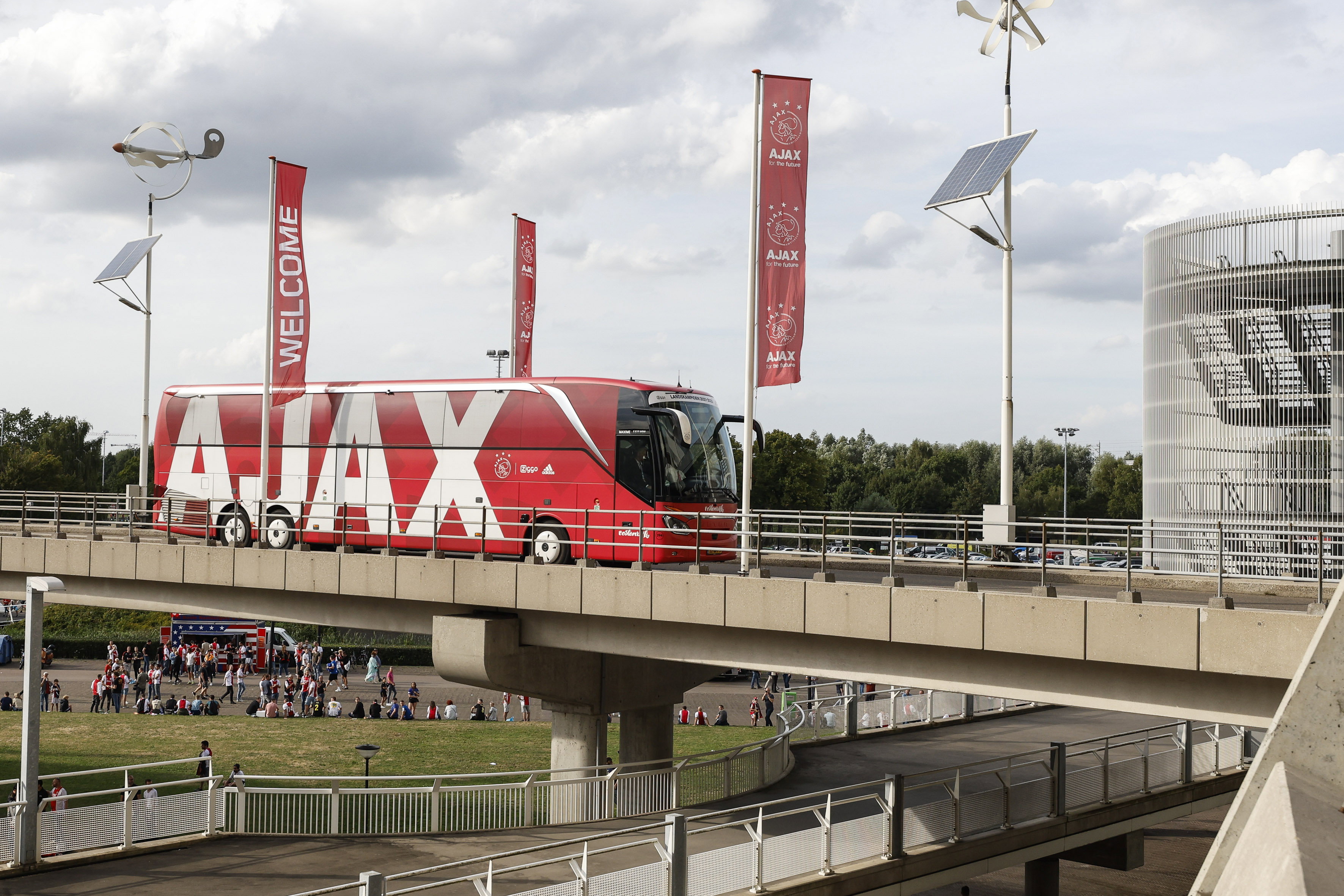 Spelersbus van Ajax
