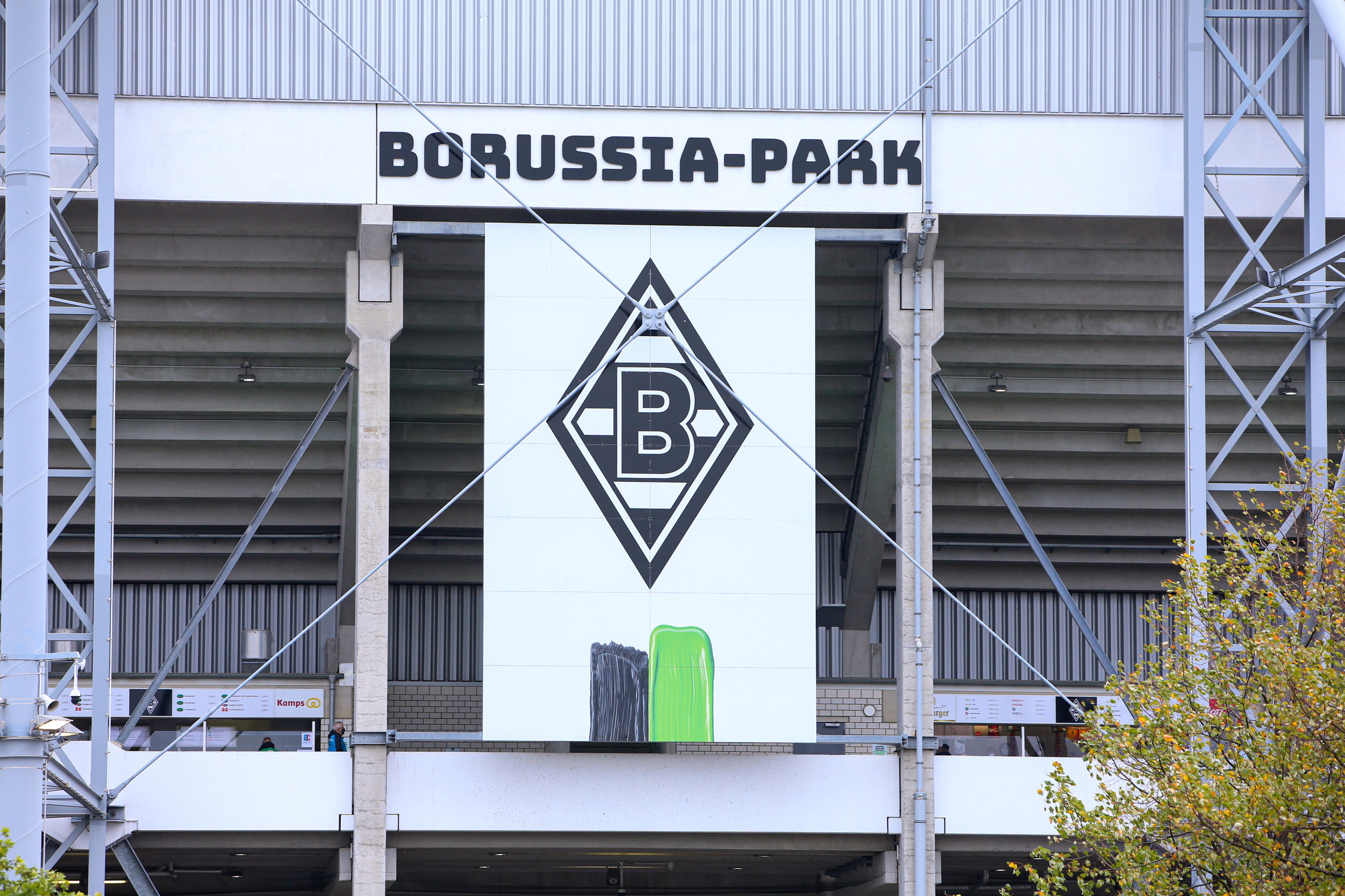 Het stadion van Borussia Mönchengladbach