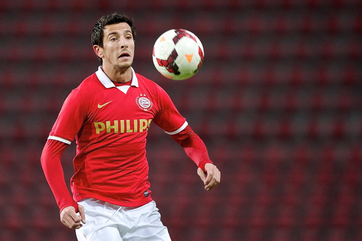 Stanislav Manolev in het shirt van PSV