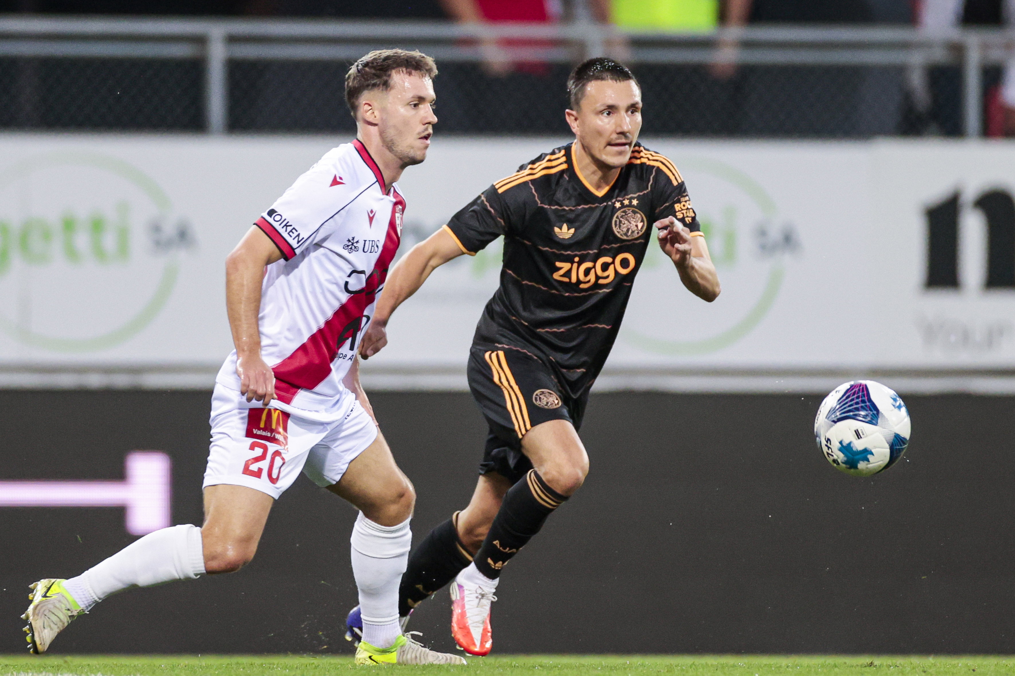 Steven Berghuis bij FC Sion