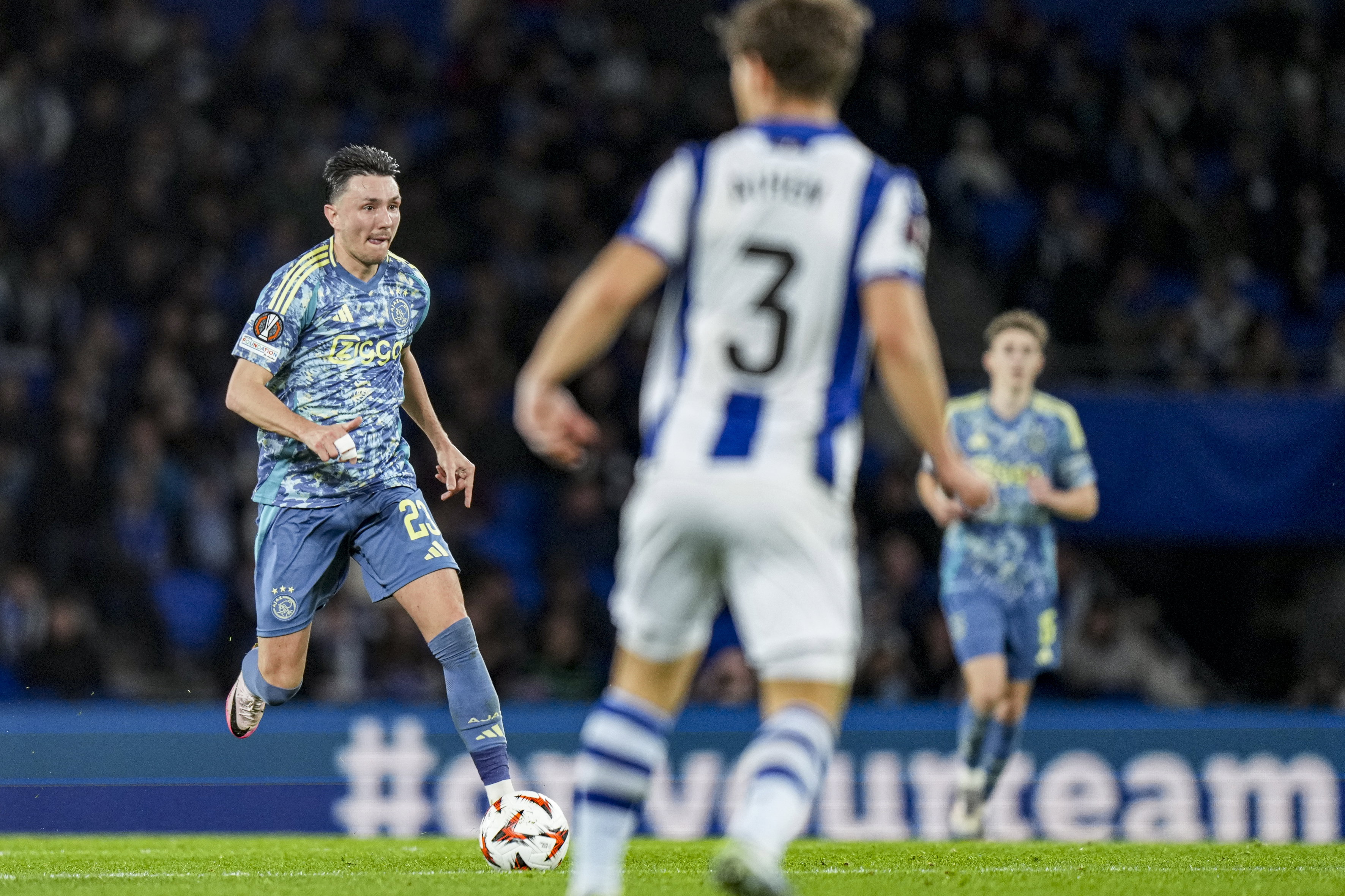 Steven Berghuis tegen Real Sociedad
