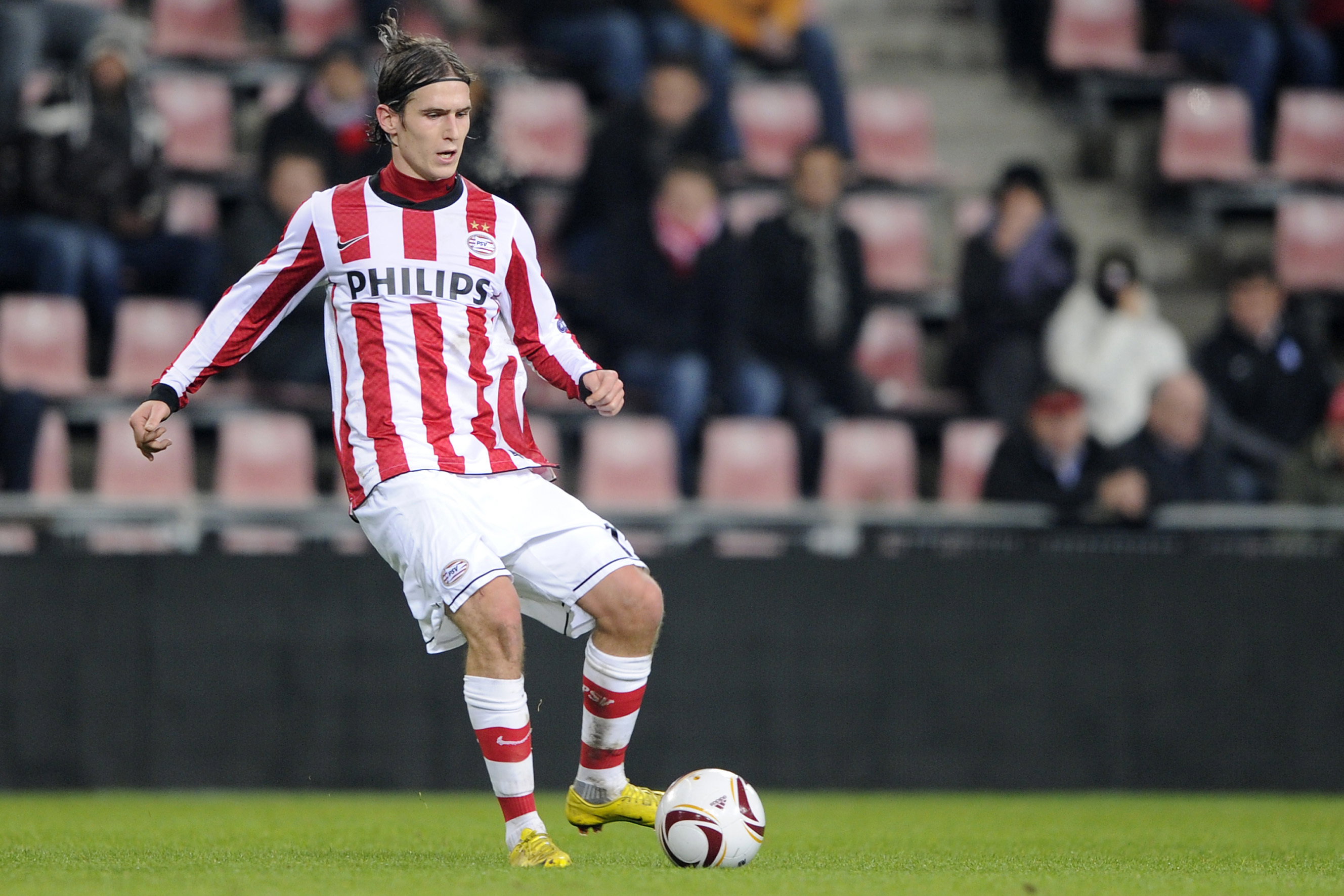 Stijn Wuytens namens PSV in de Europa League