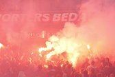 Supporters bij de Grolsch Veste