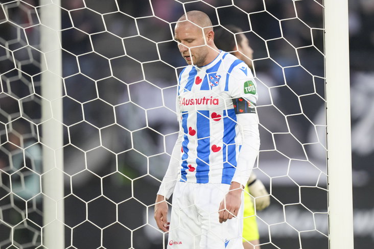 Sven van Beek baalt