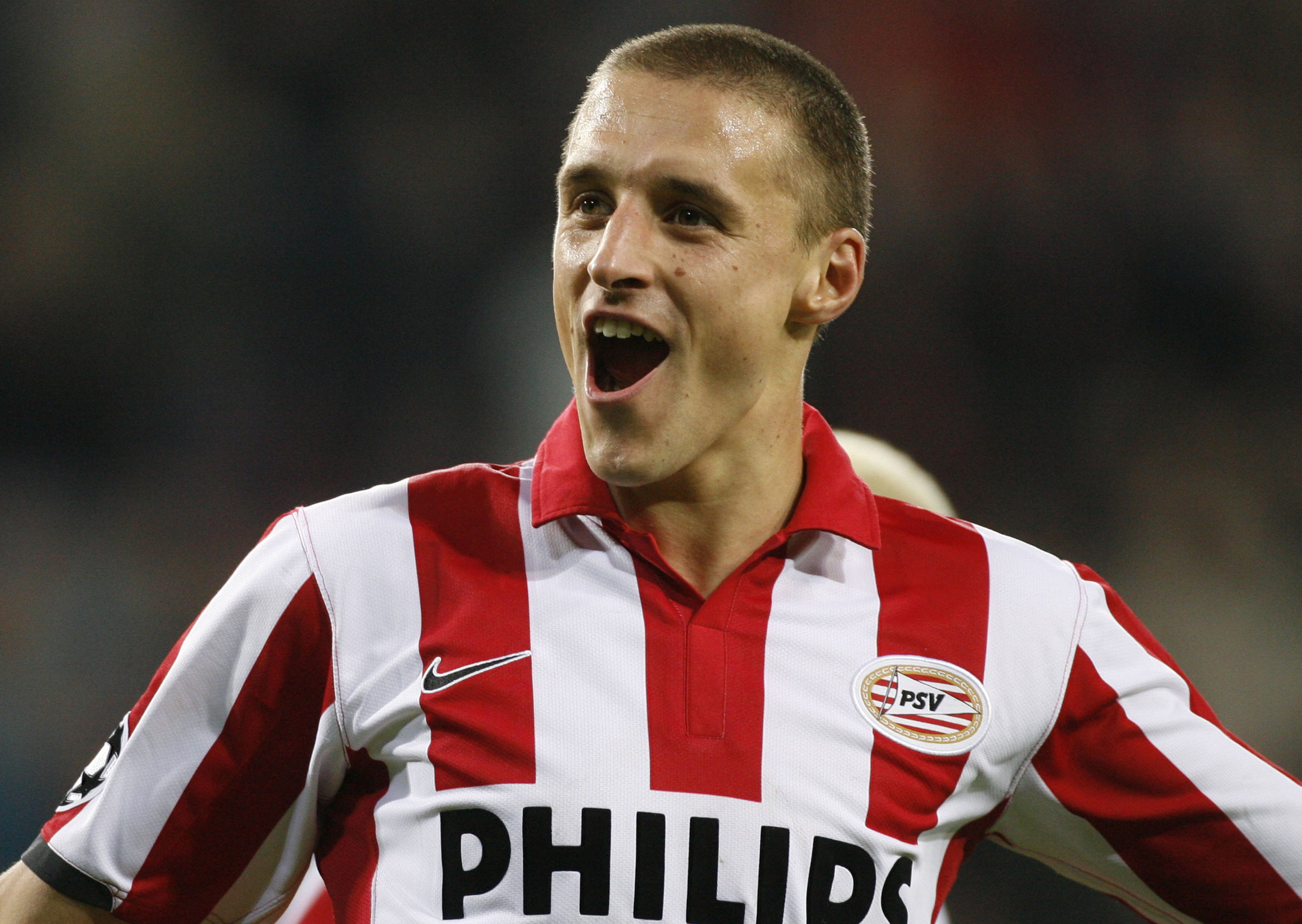 Timmy Simons in het shirt van PSV