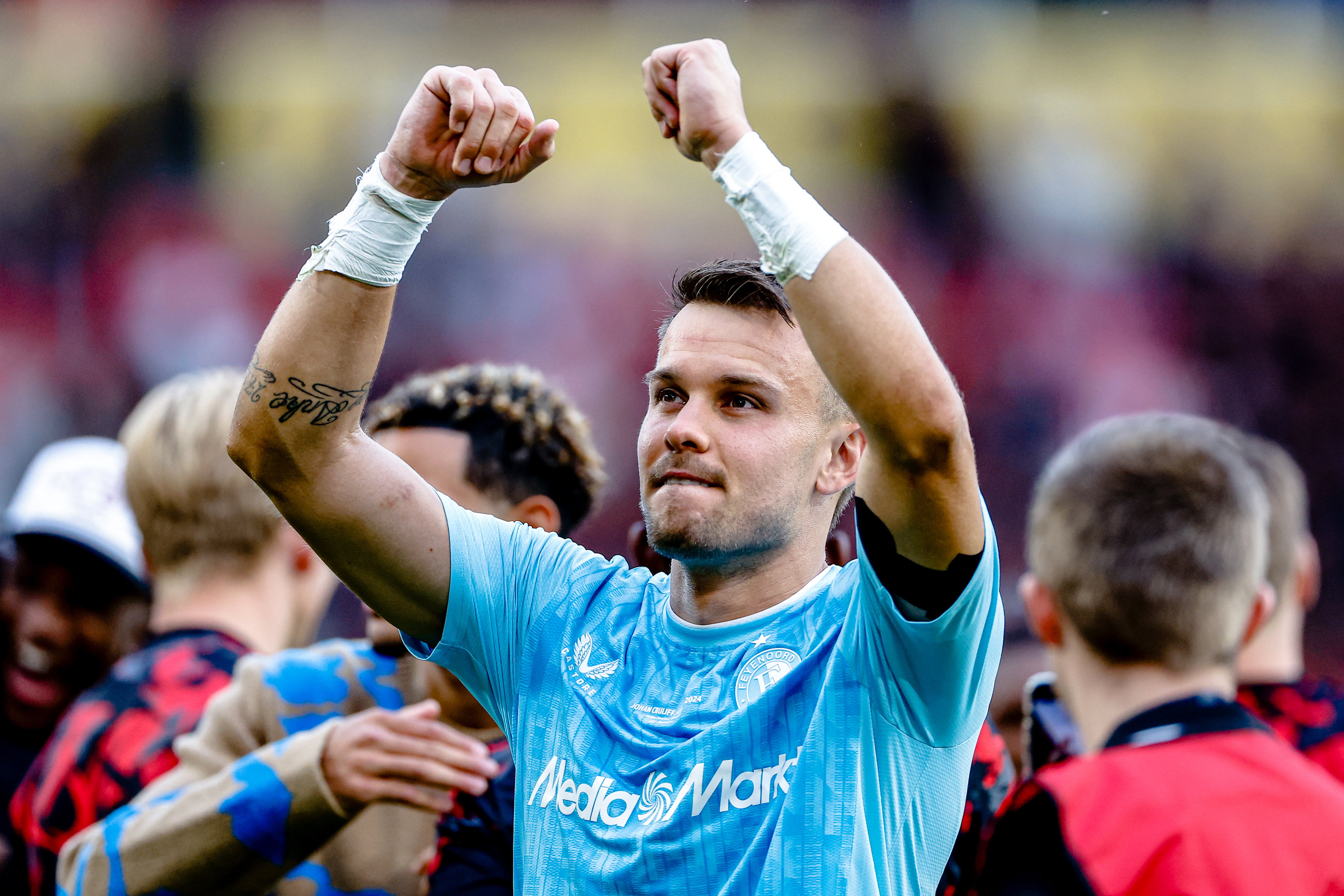 Timon Wellenreuther juicht