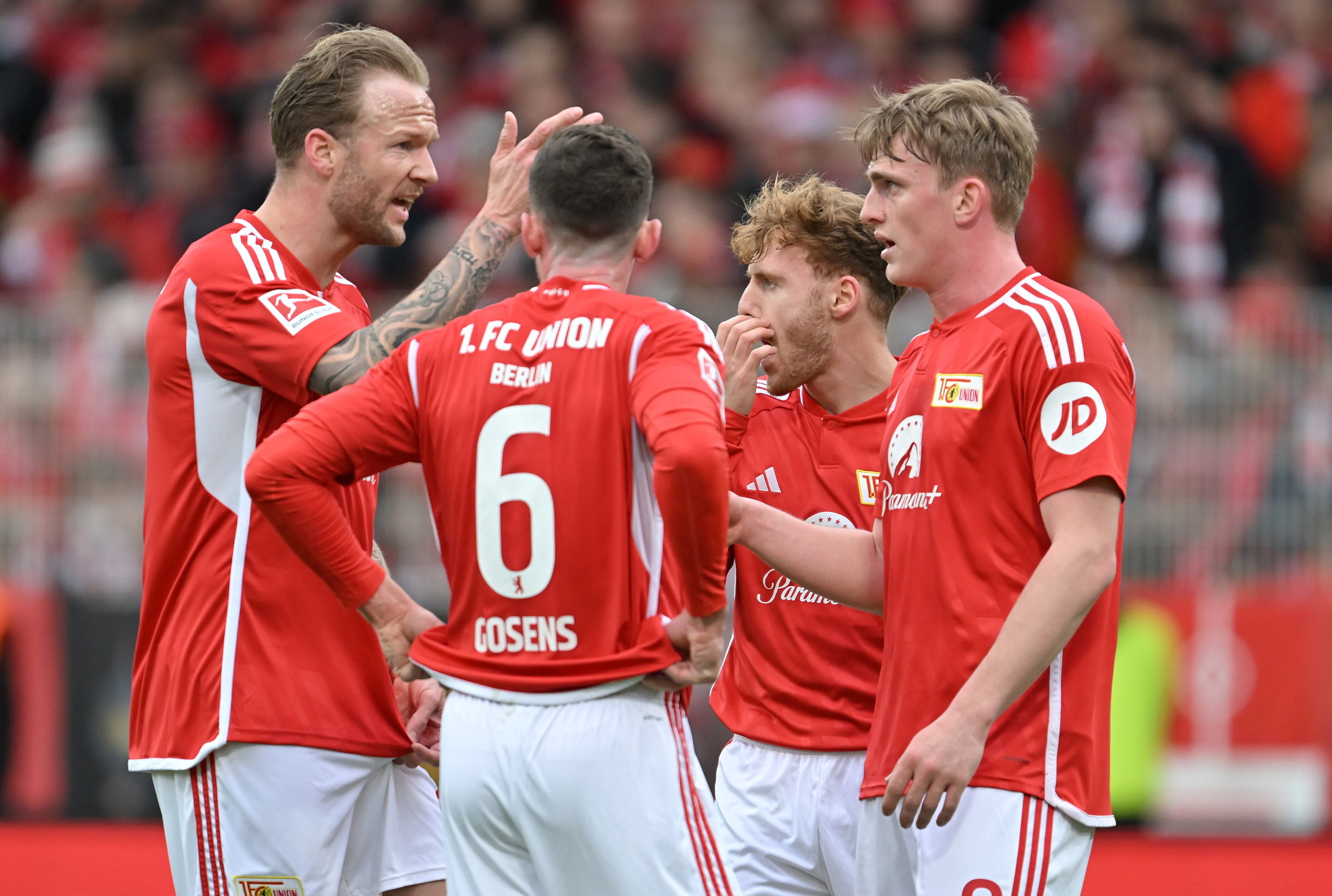 Union Berlin viert een treffer