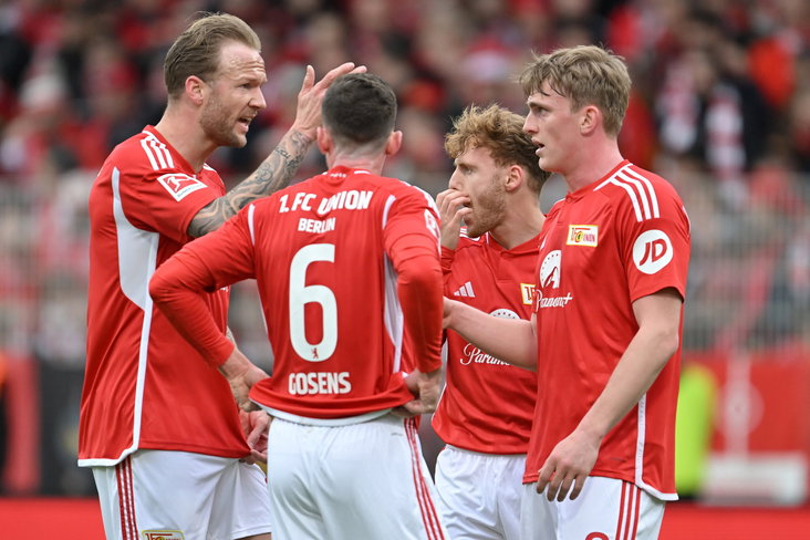 Union Berlin viert een treffer