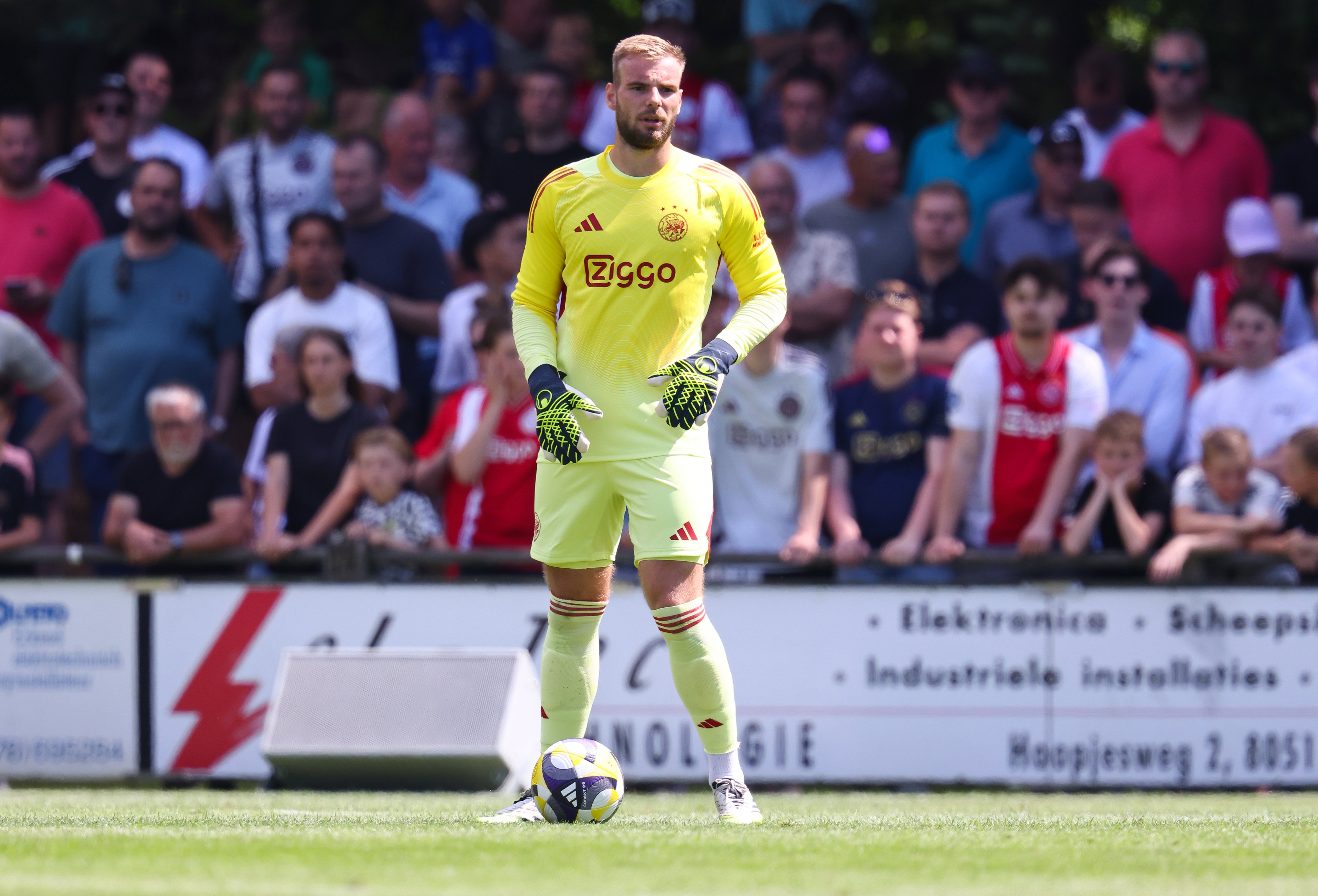 Vitezslav Jaros in een oefenduel