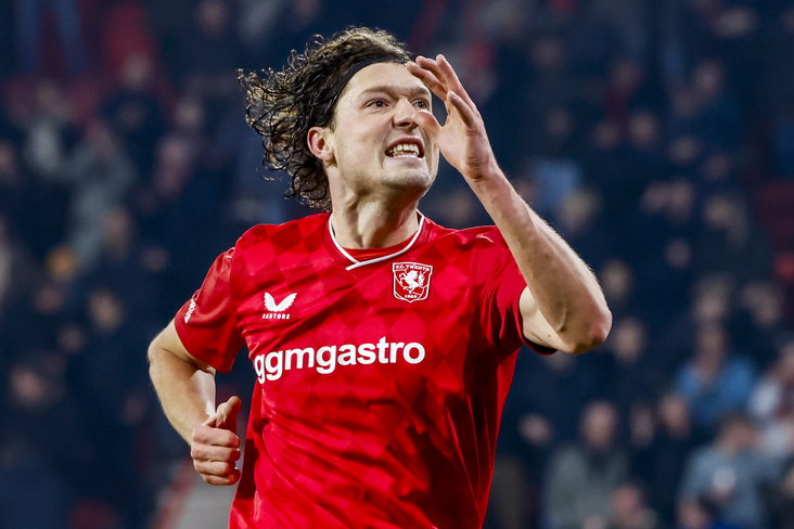 Sam Lammers juicht