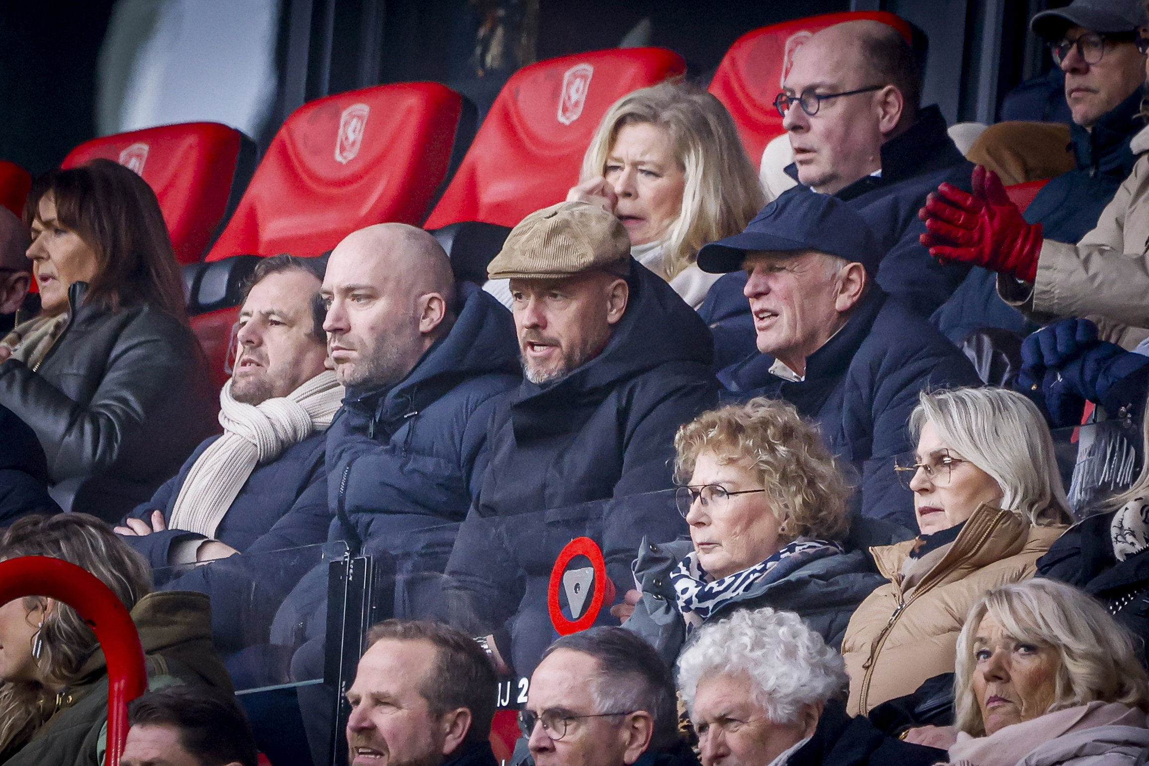 Dominique Scholten, Erik ten Hag en Jan Streuer