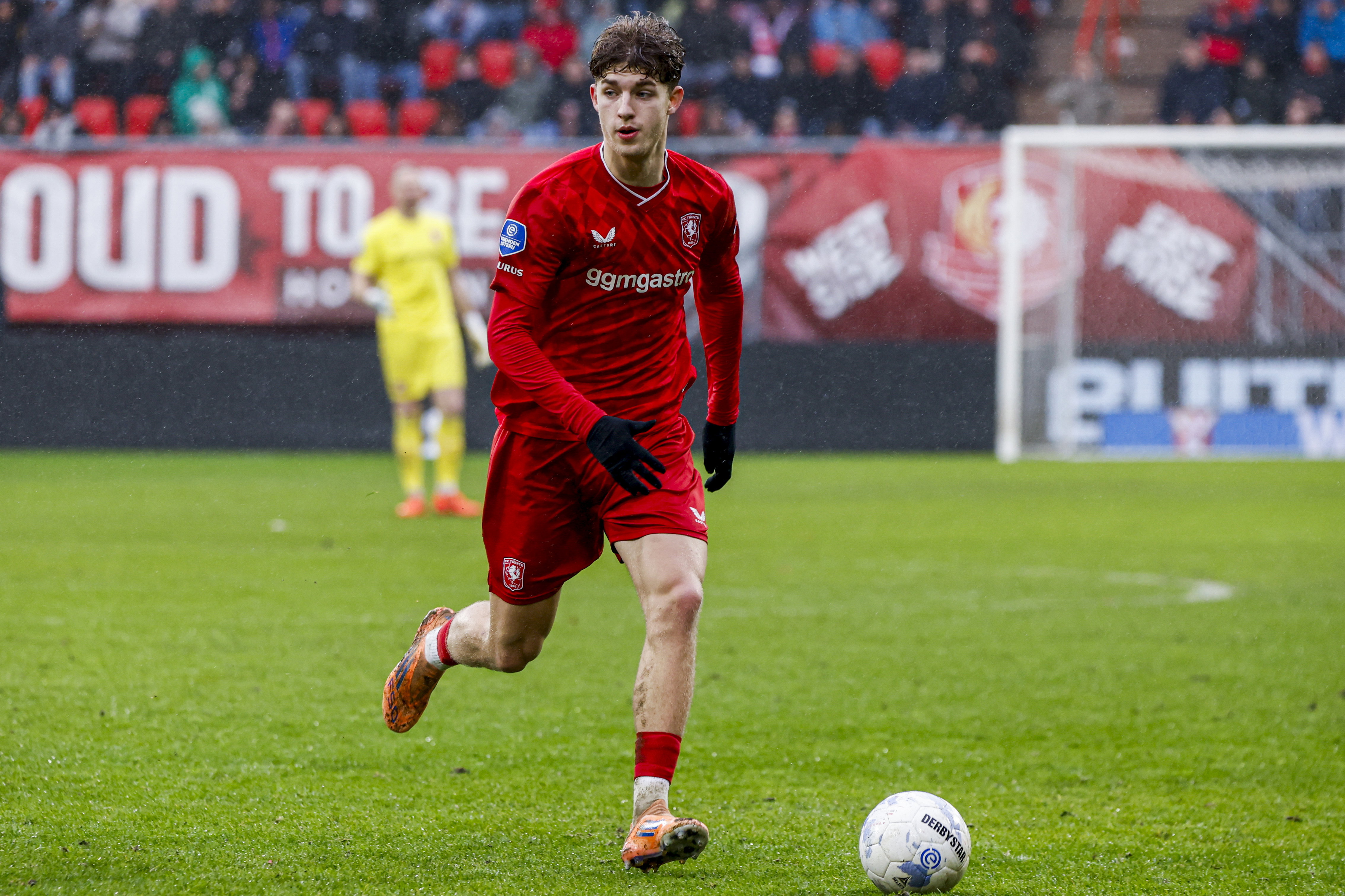 Ruud Nijstad aan de bal