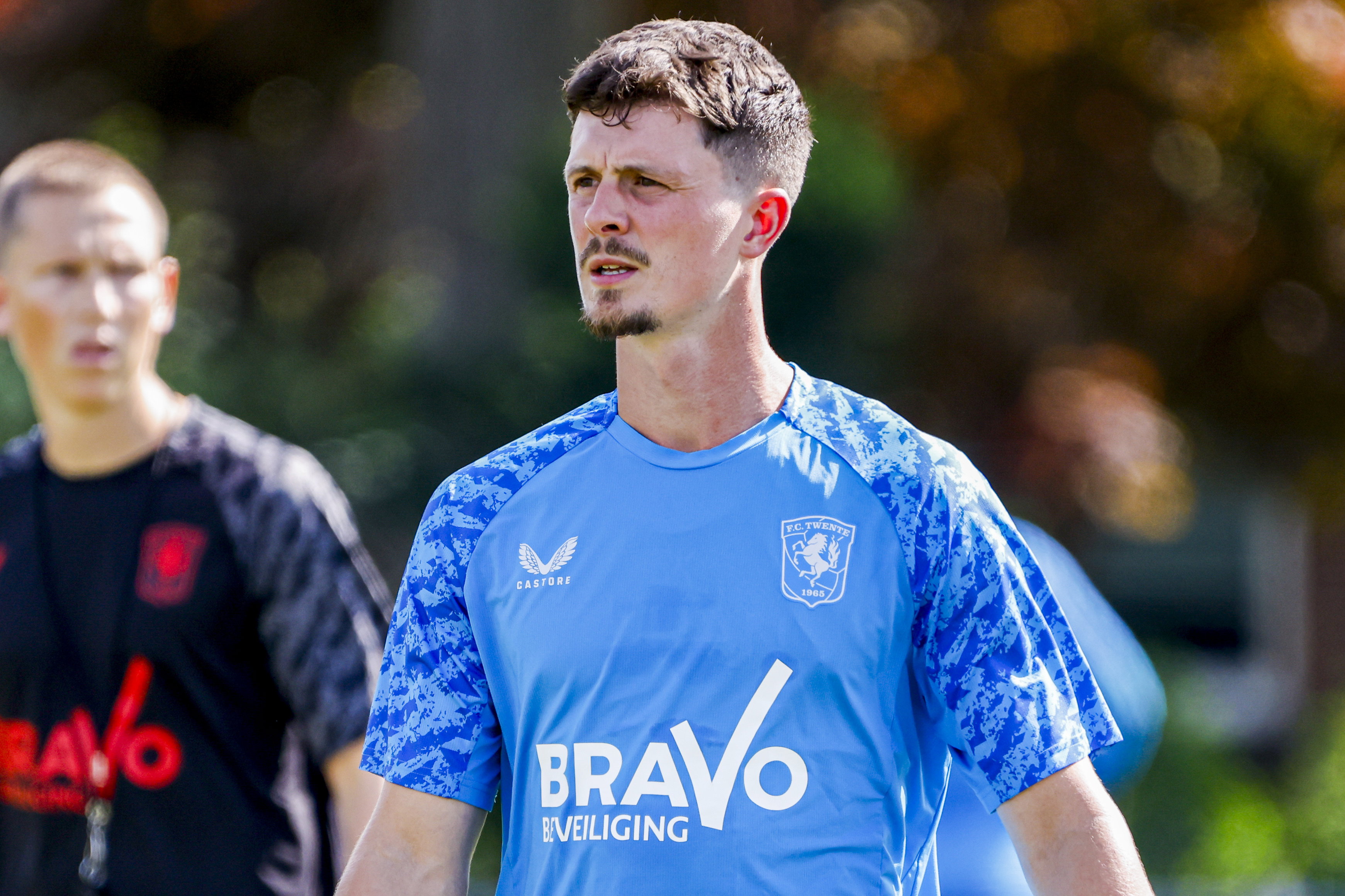 Bas Kuipers op de training bij FC Twente