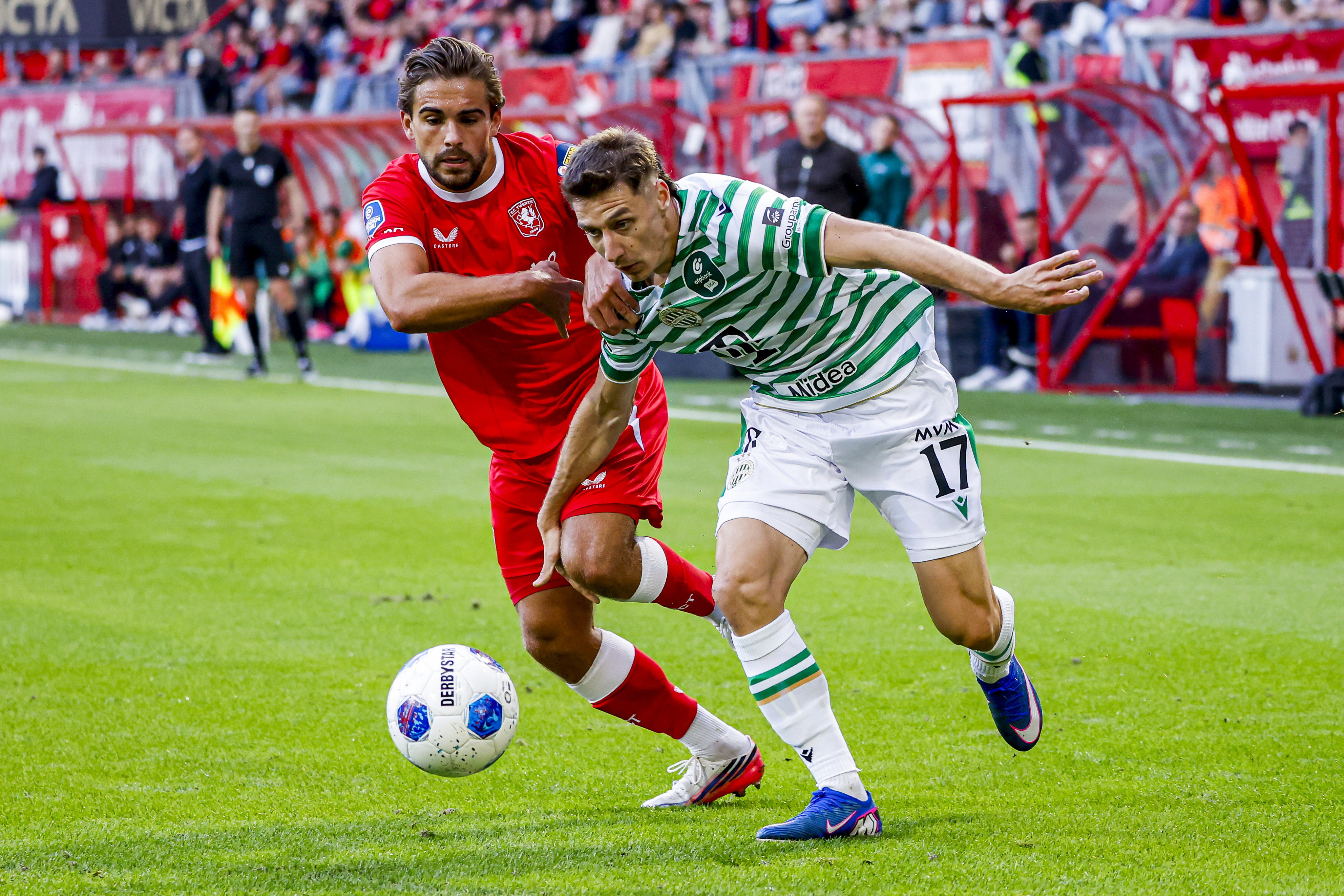 Bart van Rooij tegen Ferencvaros