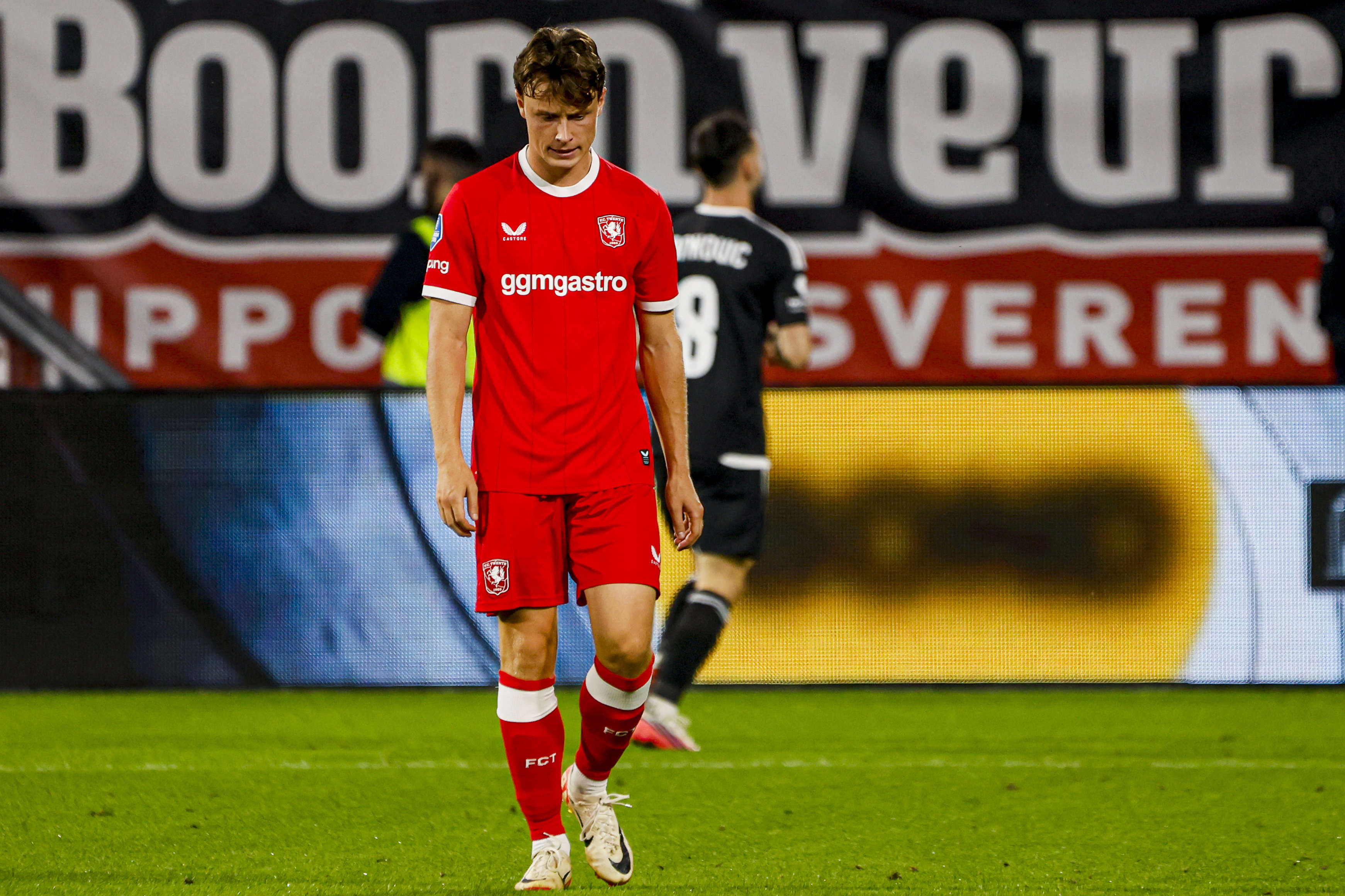 Sondre Ørjasæter baalt na de goal van Qarabag