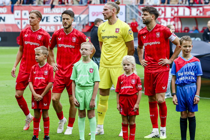 Max Bruns, Ricky van Wolfswinkel, Lars Unnerstall en Robin Pröpper