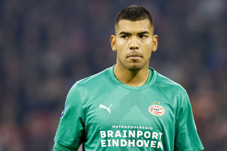Walter Benitez tegen Ajax