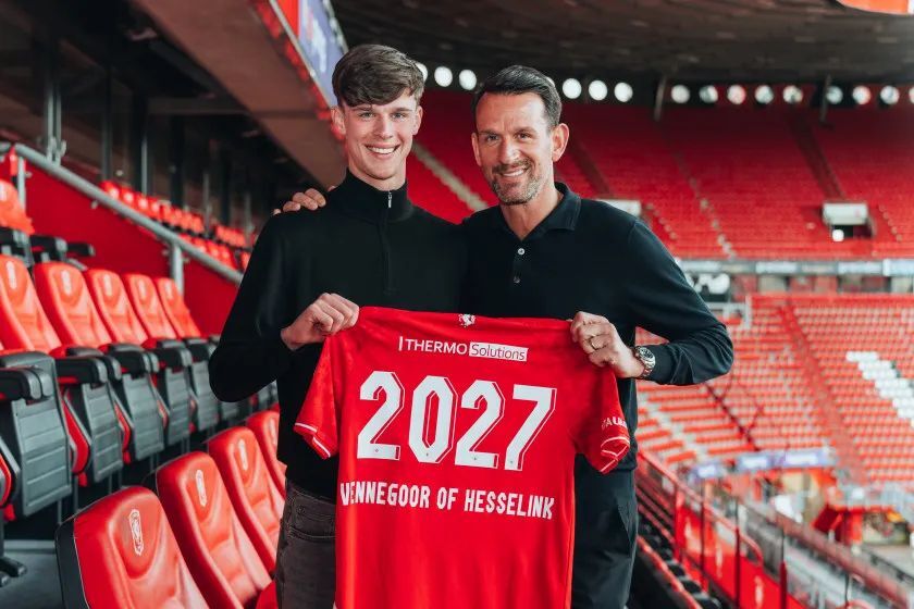 Lucas Vennegoor of Hesselink tekent bij FC Twente