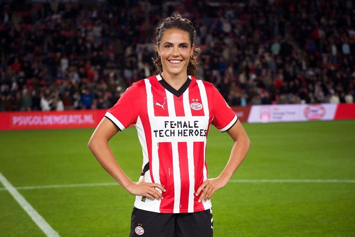 Fe+male Tech Heroes is de nieuwe hoofdsponsor van PSV