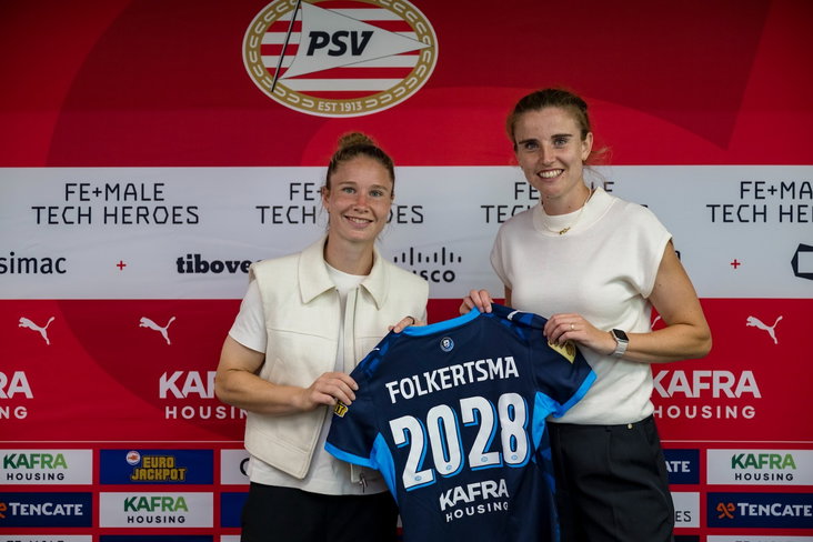 Sisca Folkertsma verlengt bij PSV