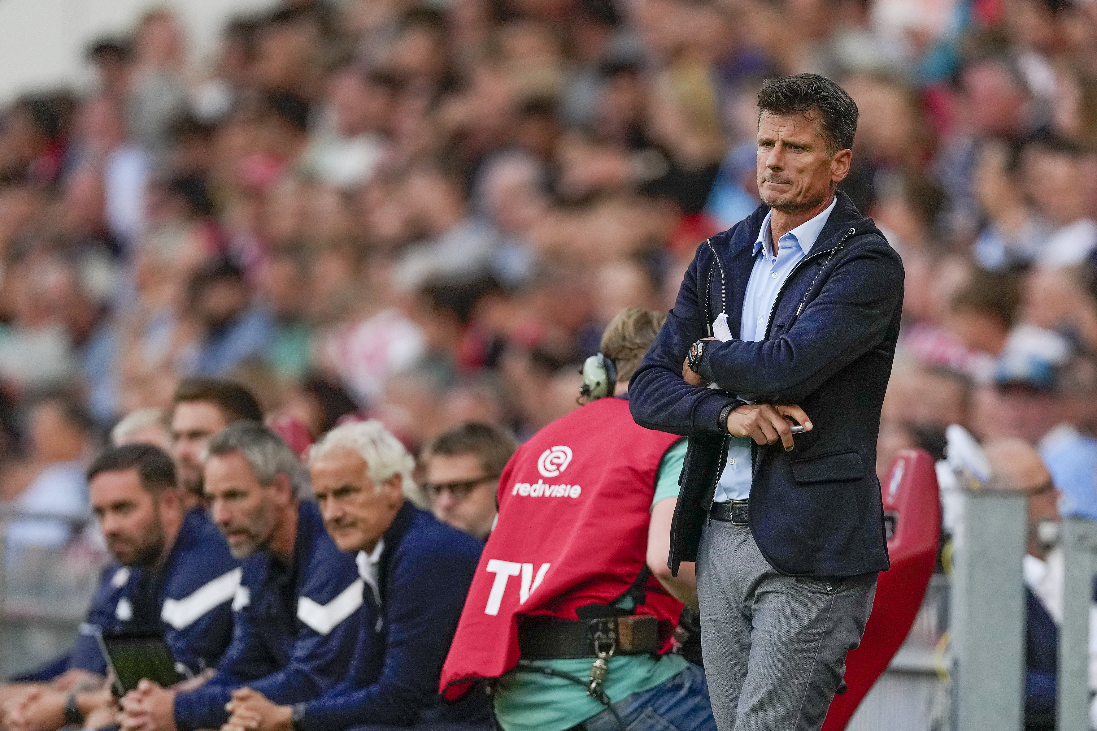 Wim Jonk in het Philips Stadion