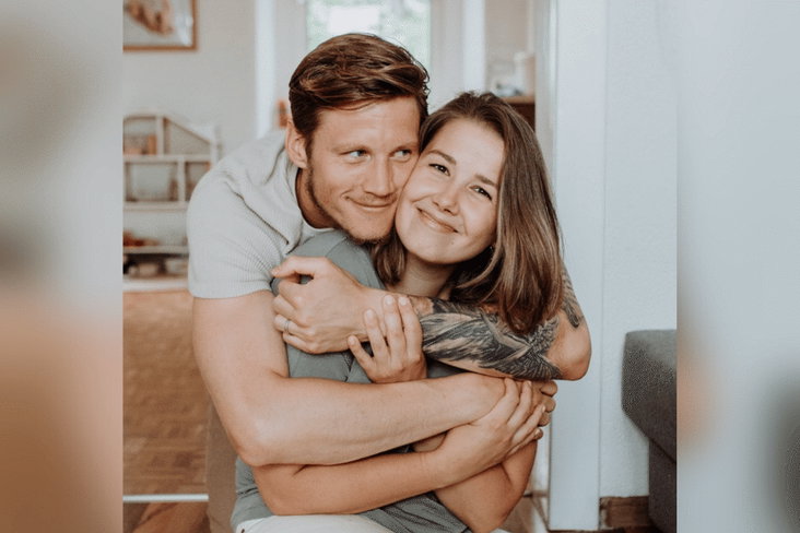 Wout Weghorst en Nikki van Esch