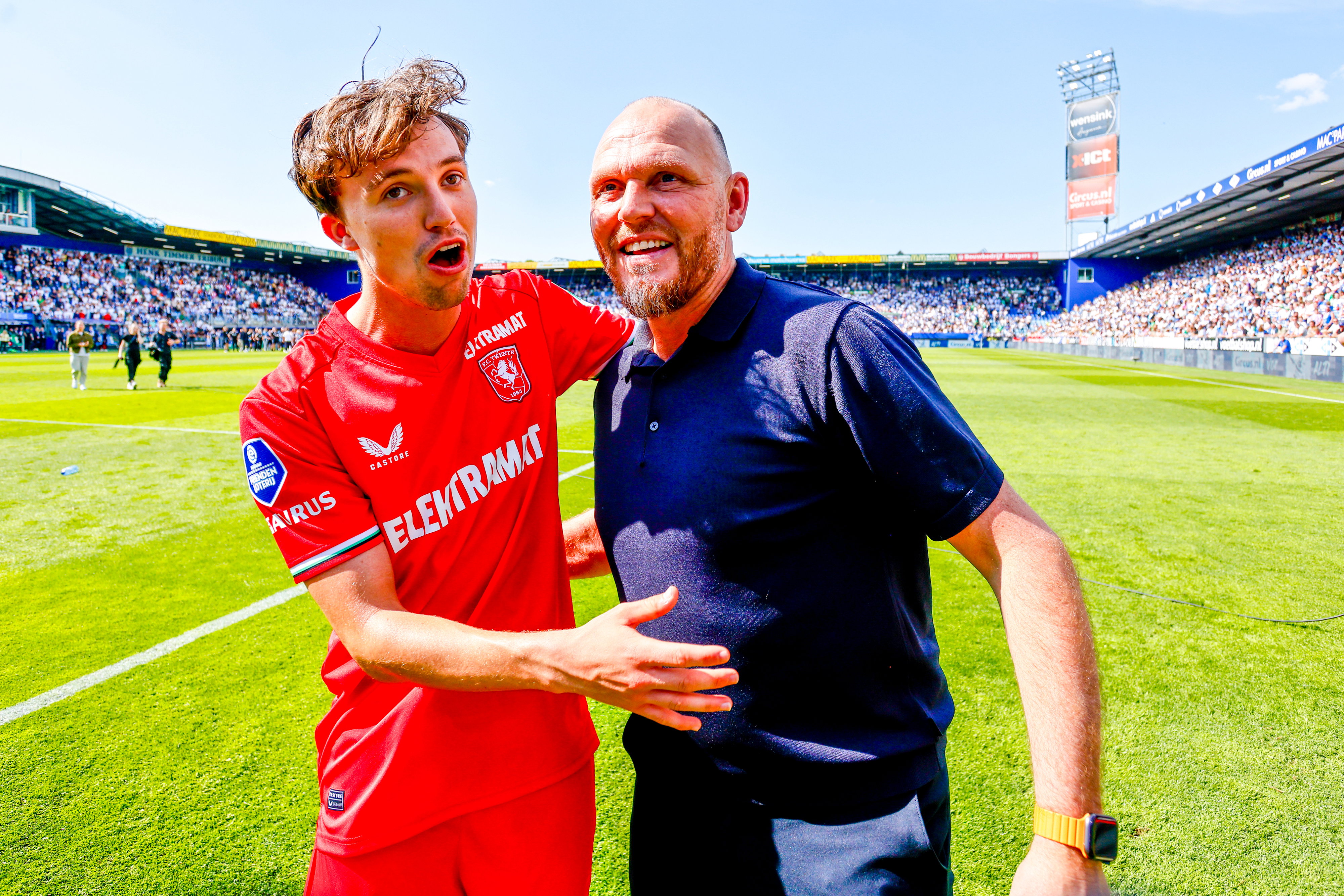 Youri Regeer en Joseph Oosting