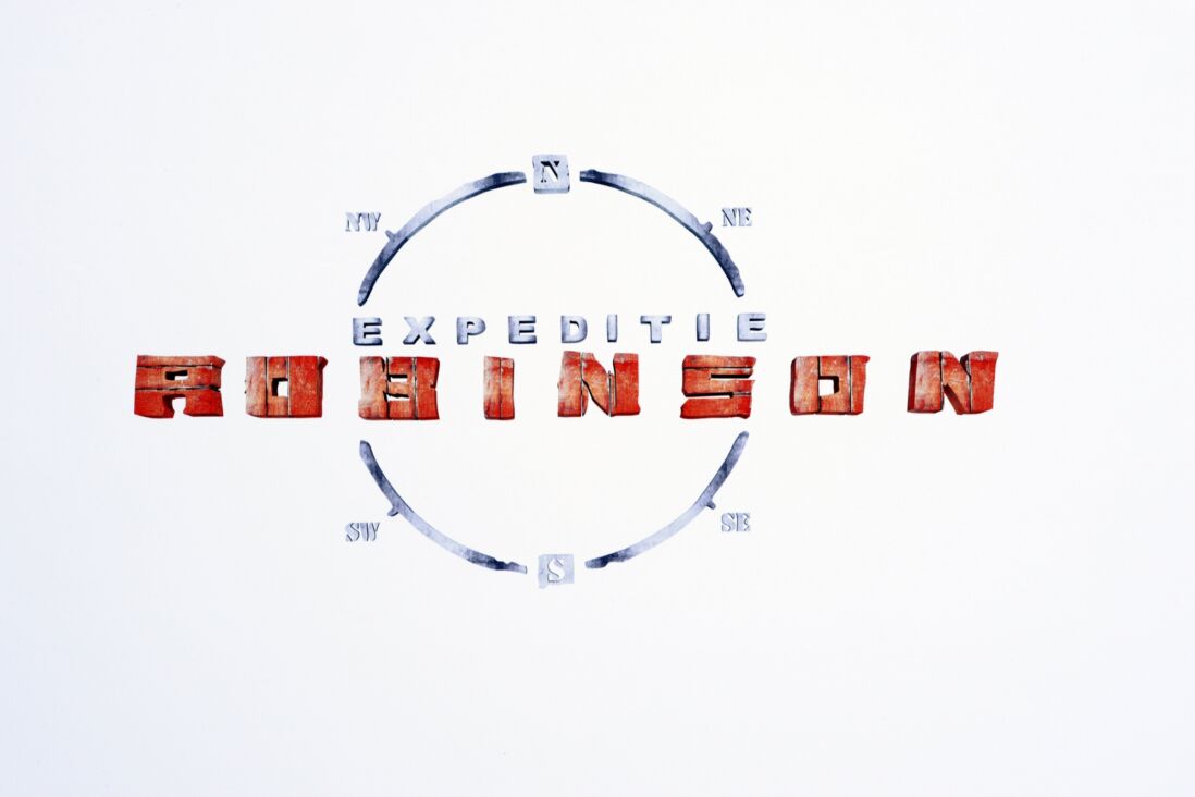 Het logo van Expeditie Robinson