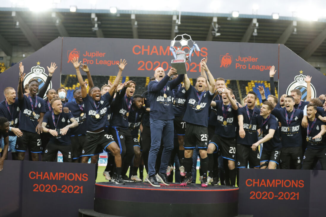Club Brugge viert landstitel 2020-2021