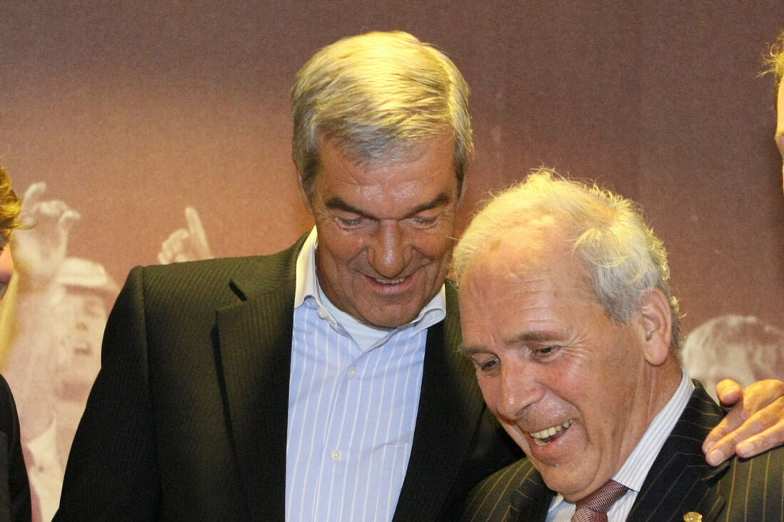 Kees Ploegsma en Harry van Raaij in 2008