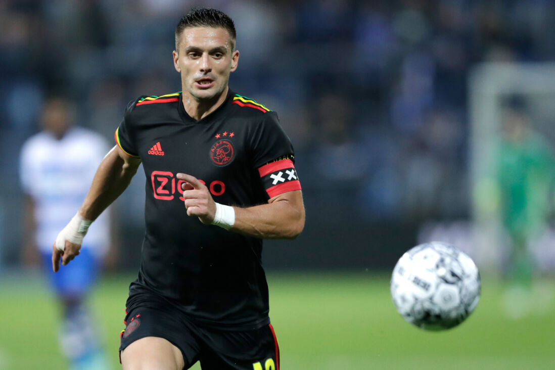 Dusan Tadic in het Bob Marley-tenue