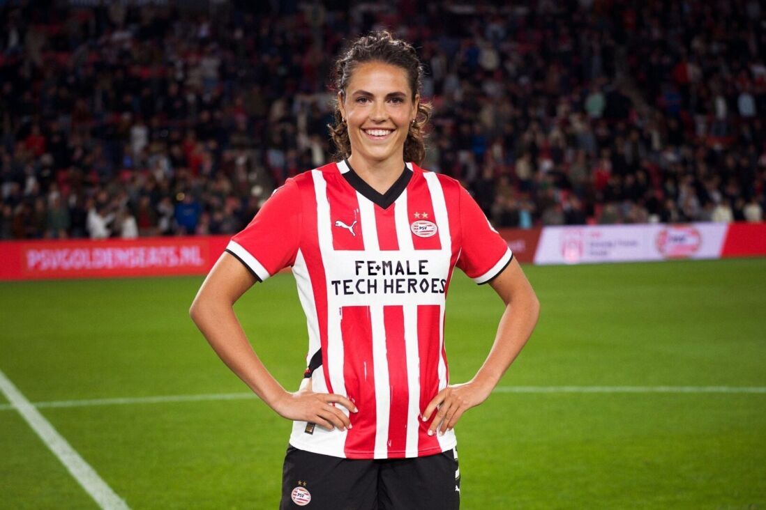 Fe+male Tech Heroes is de nieuwe hoofdsponsor van PSV