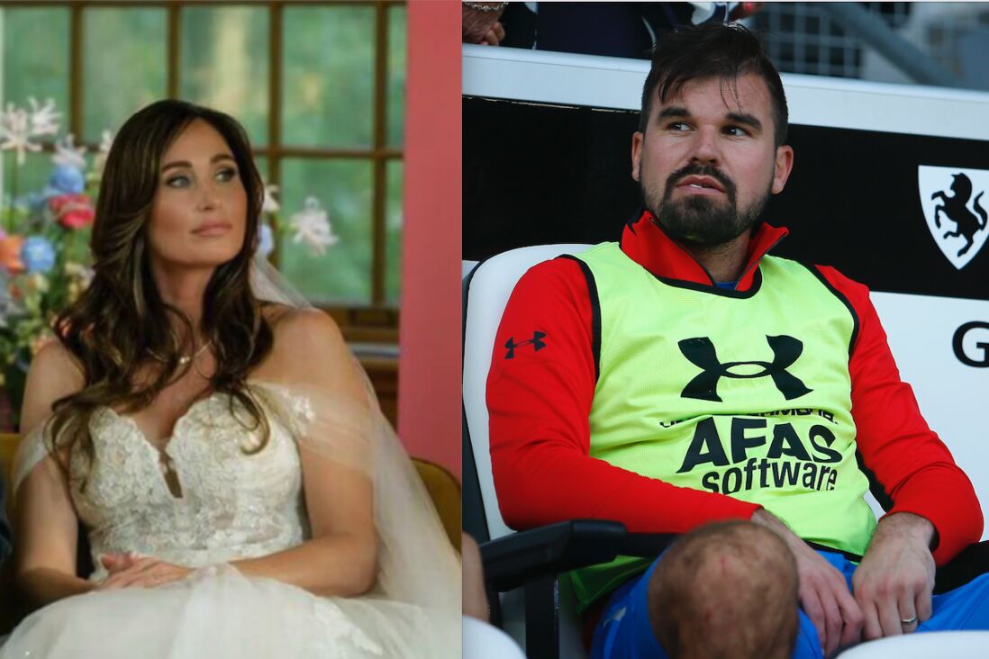 Femke en haar ex Piet Velthuizen