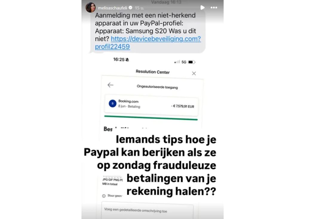 De oproep van Schaufeli op Instagram