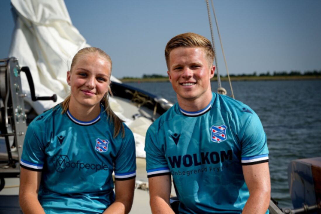 Het nieuwe uitshirt van SC Heerenveen