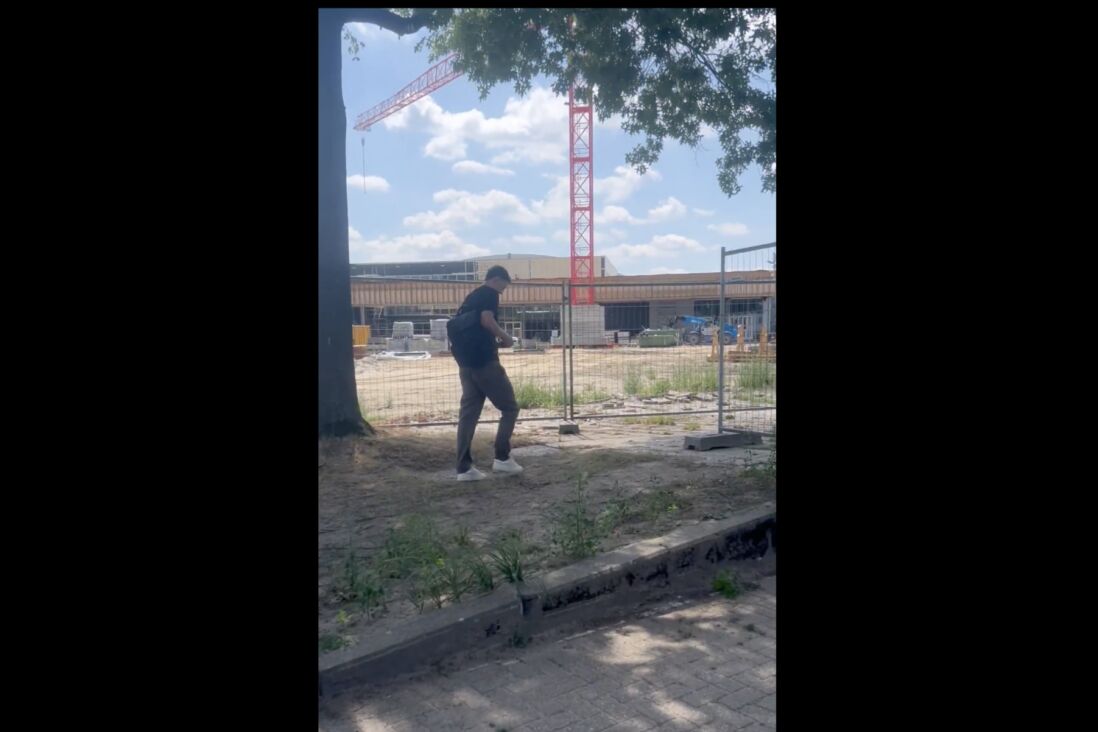 Ruben van Bommel arriveert op de Herdgang