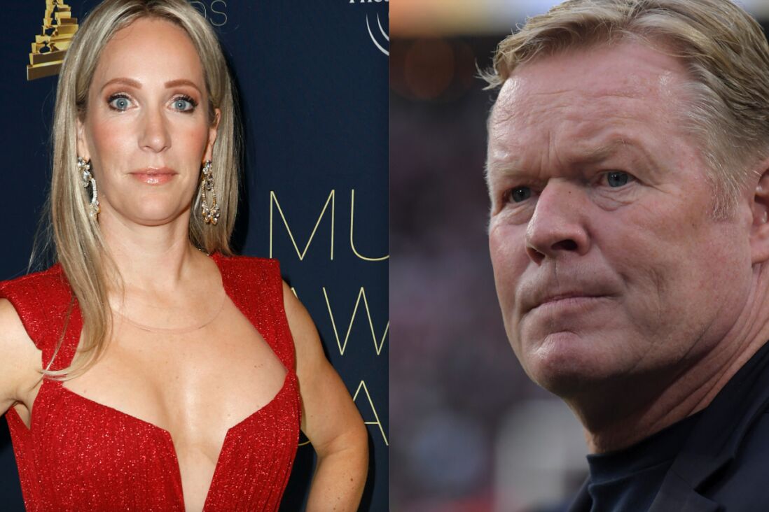 Helène Hendriks en Ronald Koeman