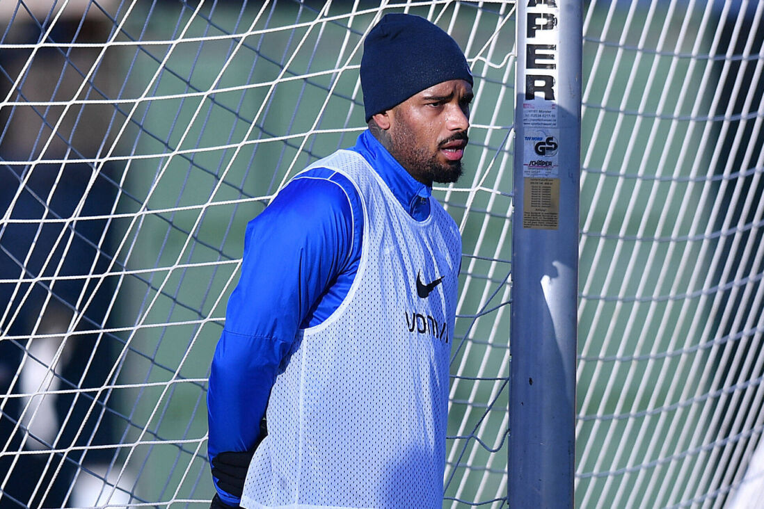 Jürgen Locadia op de training