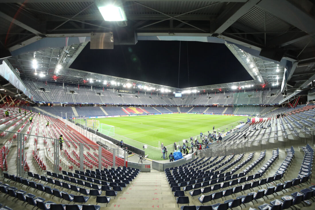 De Red Bull Arena van Red Bull Salzburg