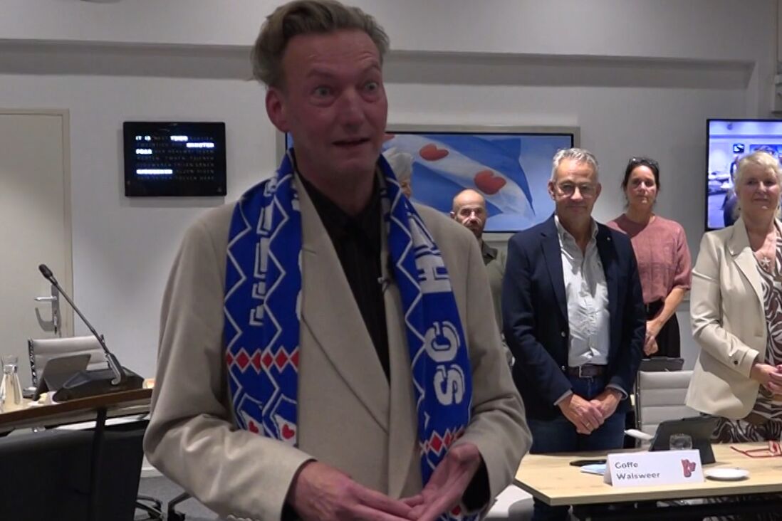 Wethouder Tjeerd van Dekken van Heerenveen